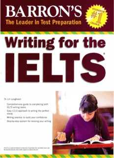 Dr. Lin Lougheed Comprehensive guide to completing both IELTS writing tasks Easy 1-2-3 ...